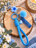 porte-clés bleu